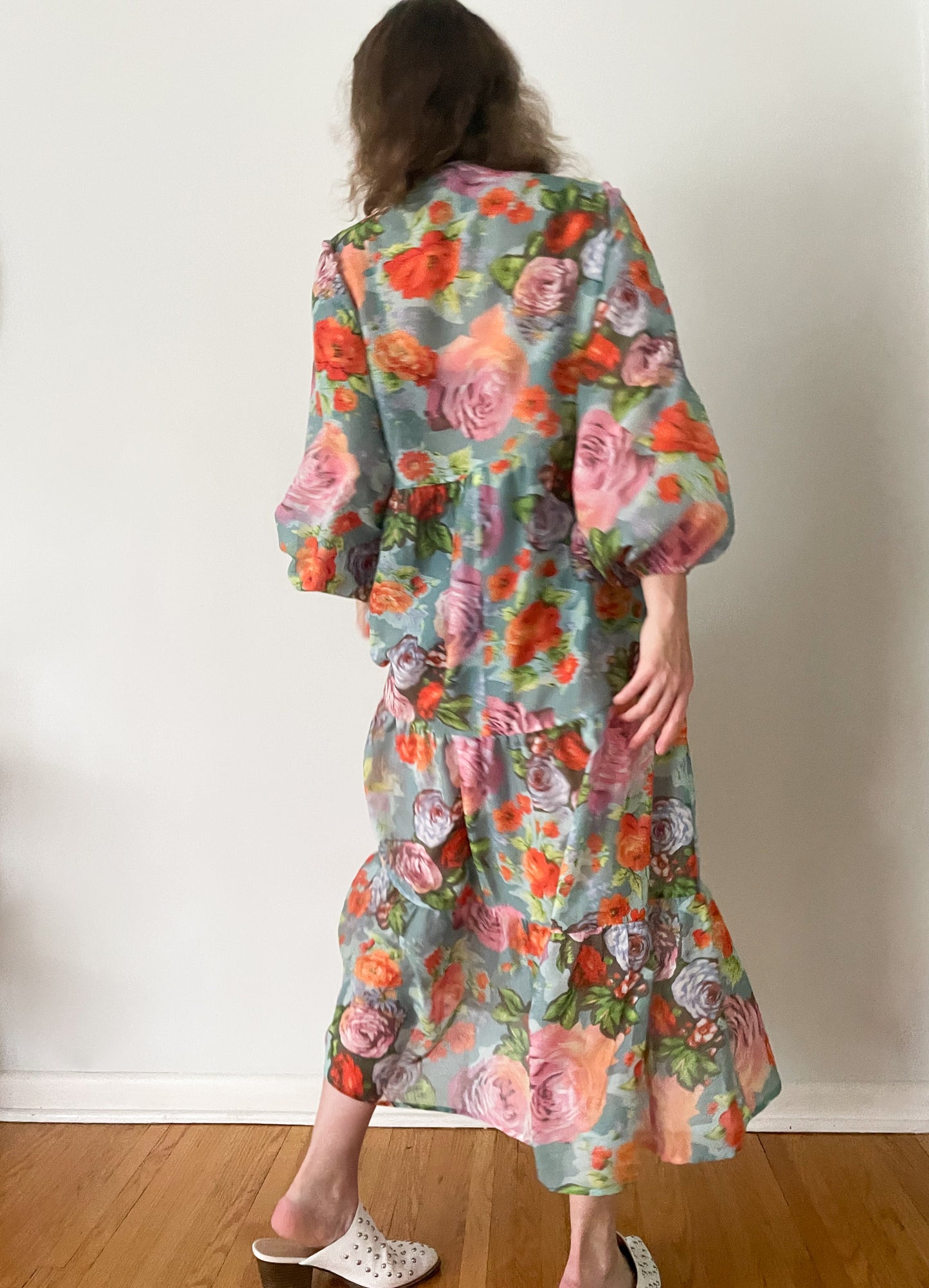 Vintage Floral Maxi