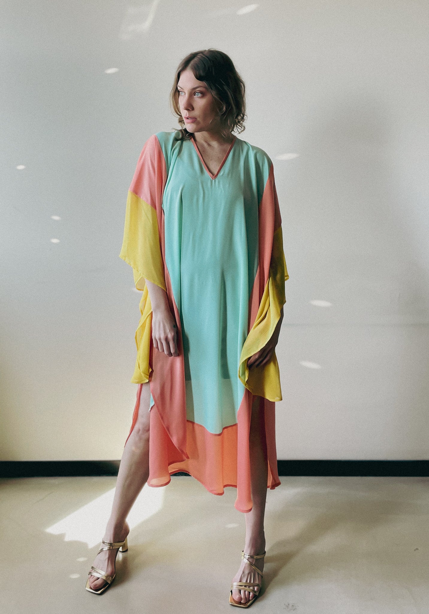 Sorbet Kaftan Dress