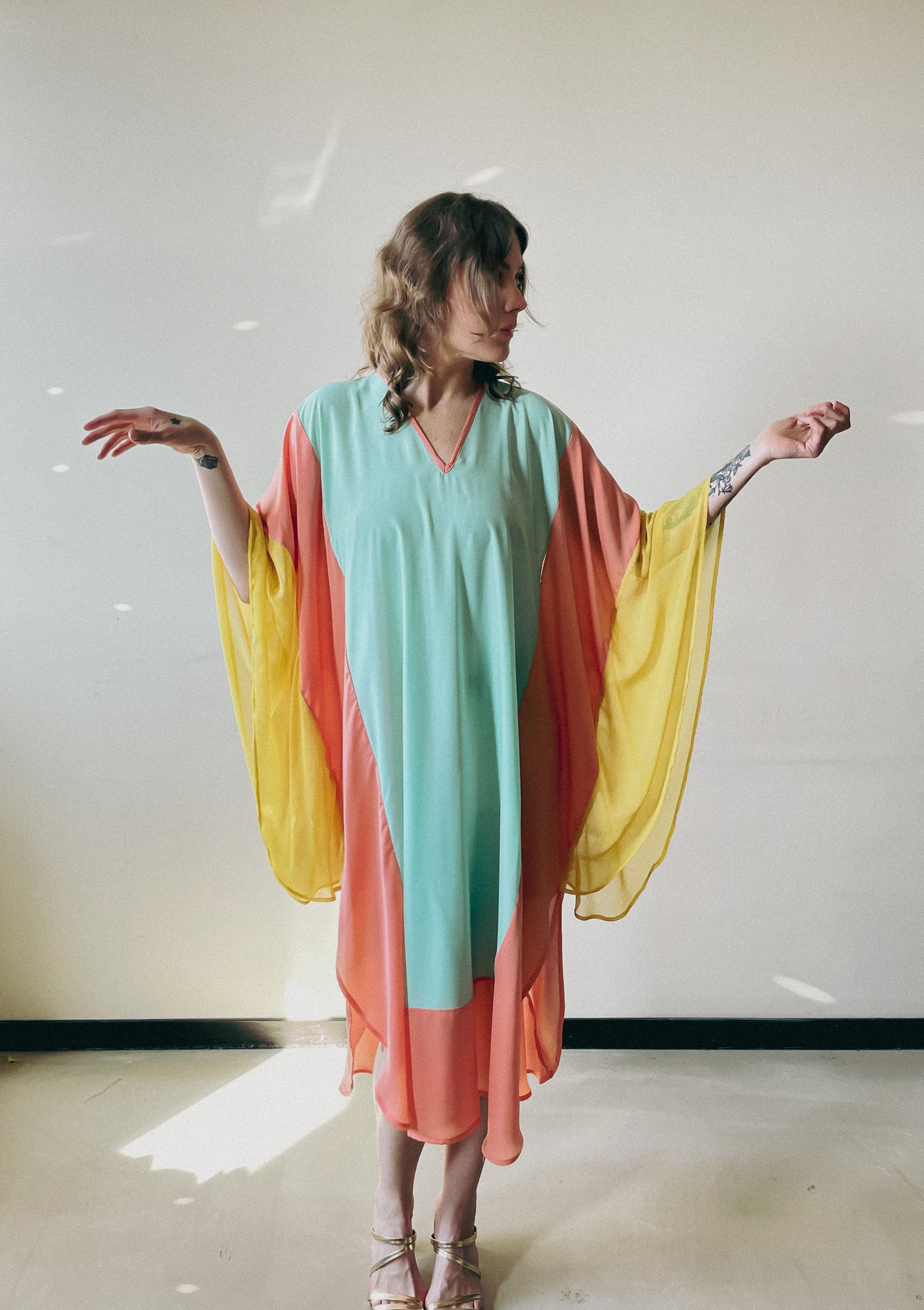 Sorbet Kaftan Dress