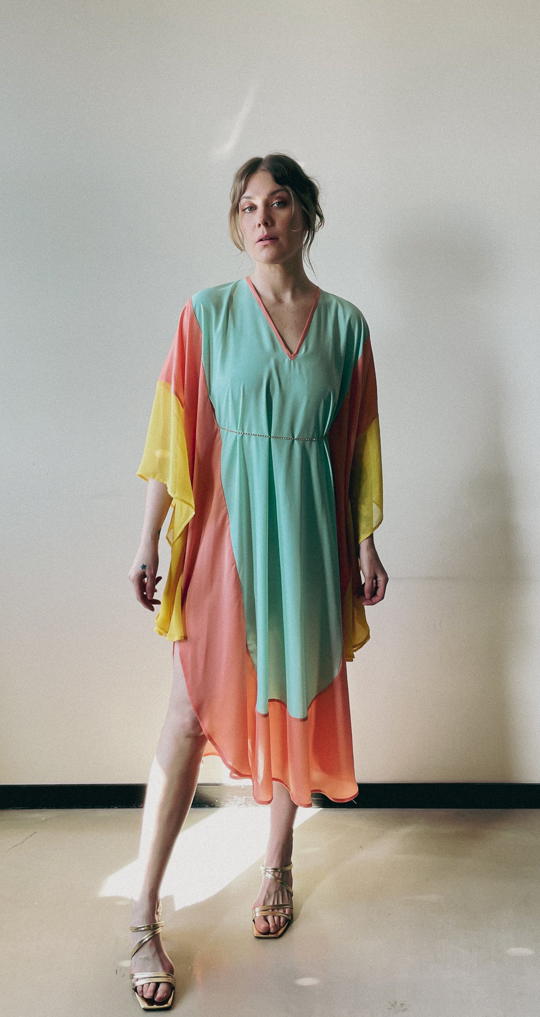 Sorbet Kaftan Dress