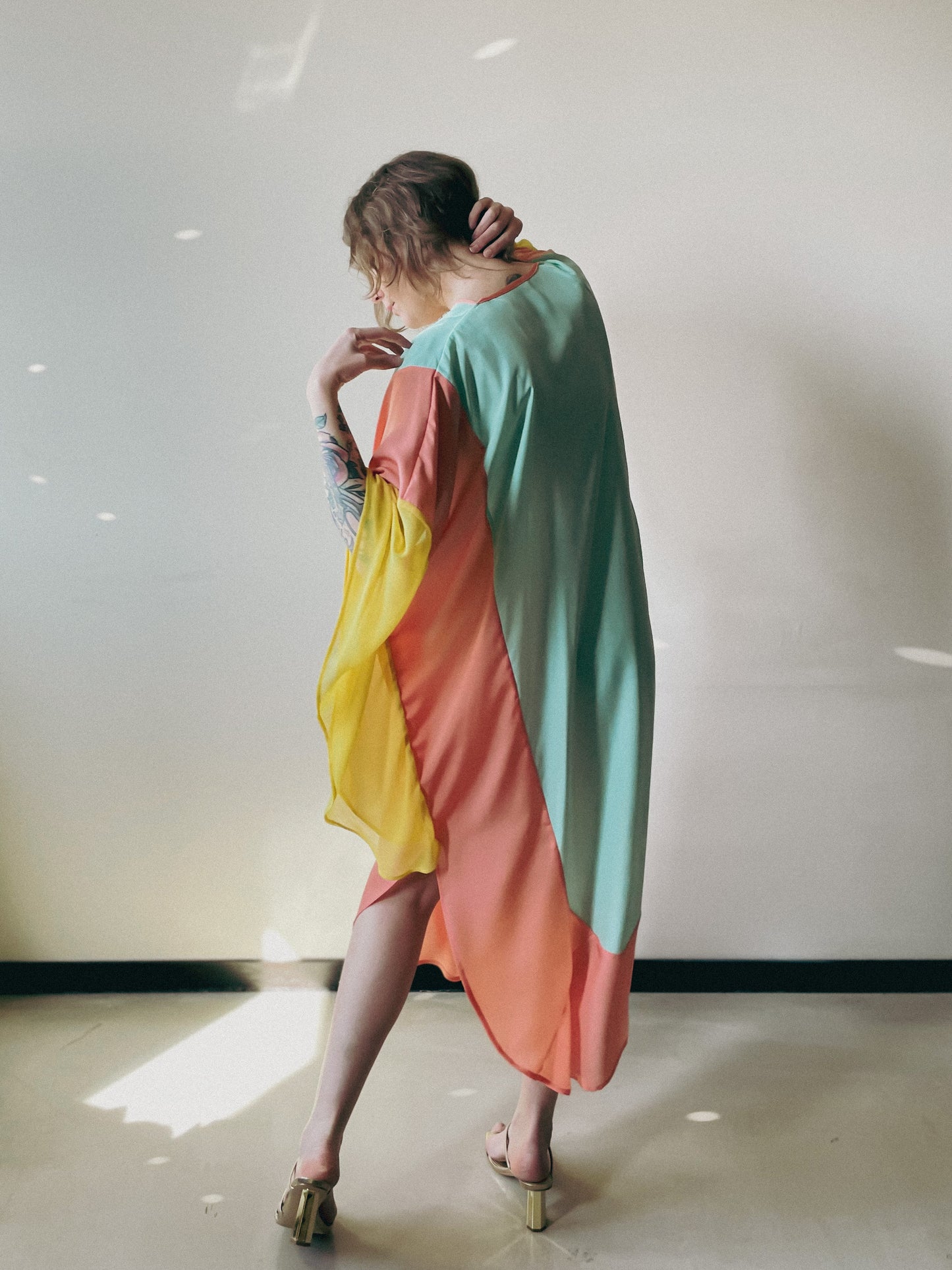 Sorbet Kaftan Dress